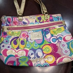 Coach Poppy Tote Bag